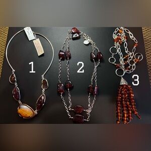 Gemstone necklaces